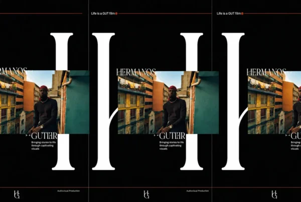 hermanos gutier branding poster